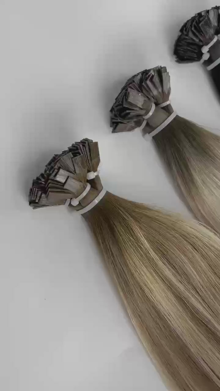 F Tip Hair Extension Ready To Ship Virgin Hair Extension Full Cuticles