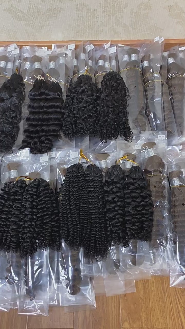 Vietnamese Human Hair Crochet Hair Virgin Human Hair