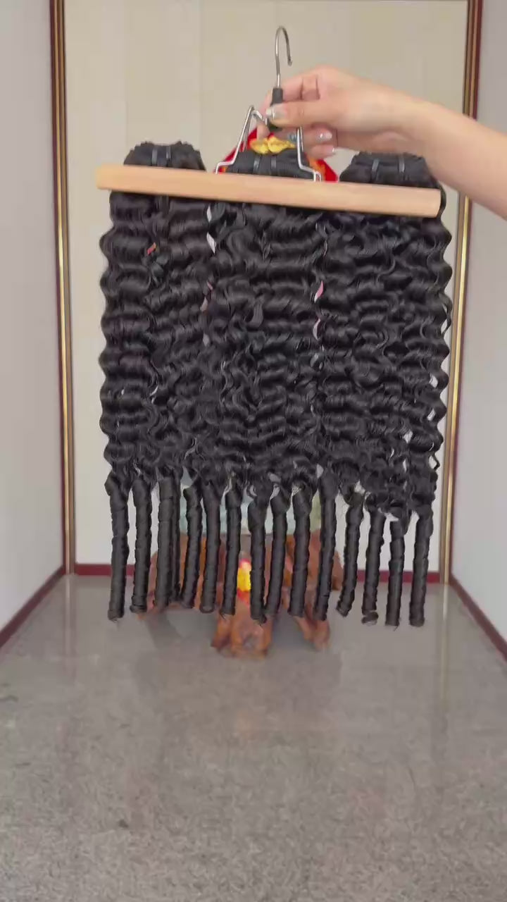 Luxury Raw Indian Human Hair Bundles Deal 100% Natural Unproced Human Hair Full Cuticles