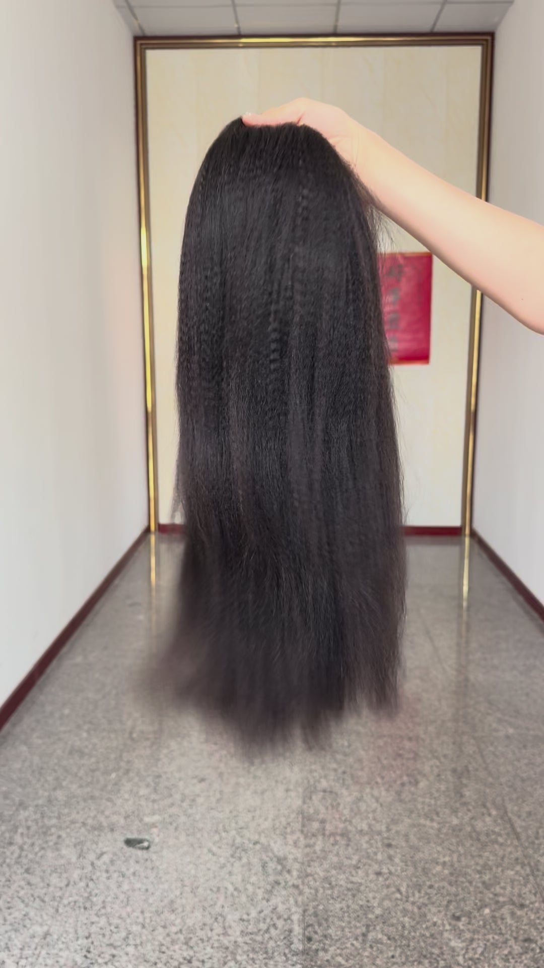 Luxury Vietnamese Raw Hair Flip Over Wig 200% Density
