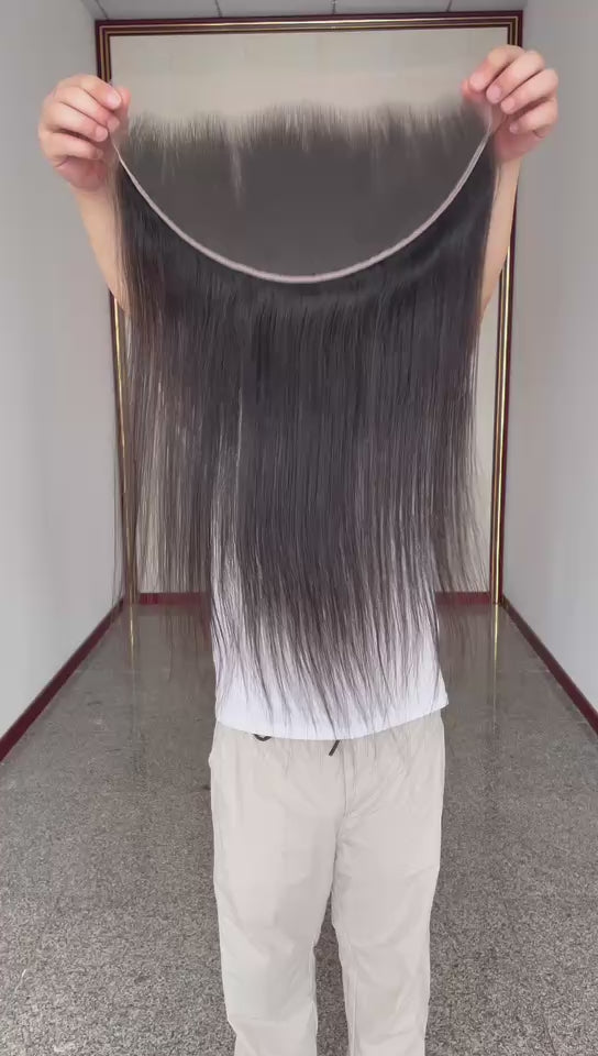 Raw Vietnamese Hair HD lace closure HD Lace Frontal