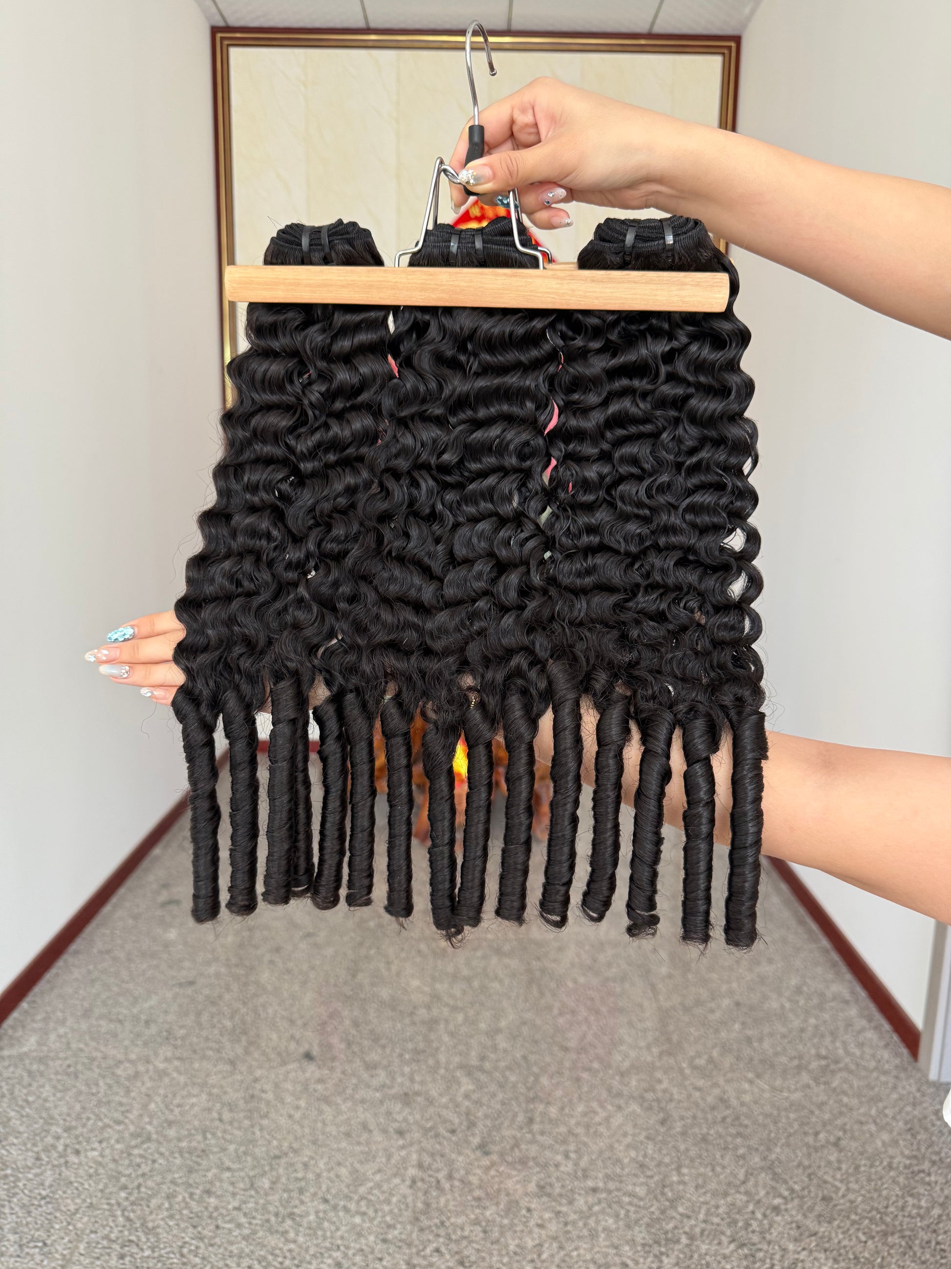 Luxury Raw Indian Human Hair Bundles Deal 100% Natural Unproced Human Hair Full Cuticles