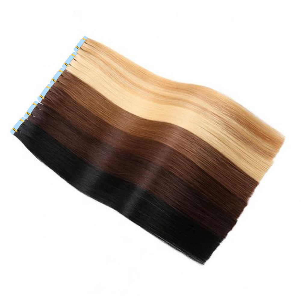 European Remy Hair Tape in Hair Extensions Pu Hair Extension