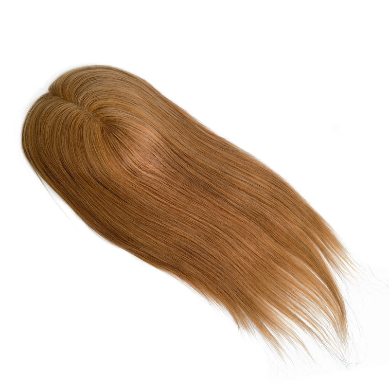 New Injection Indian Human Hair Topper with Silk Base