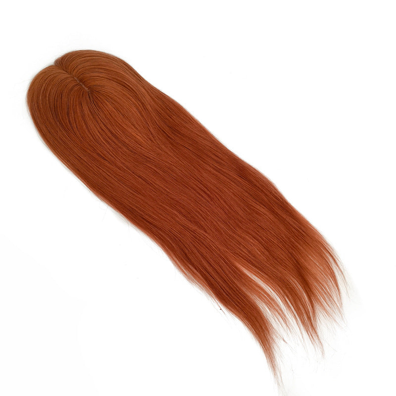 New Injection Indian Human Hair Topper with Silk Base