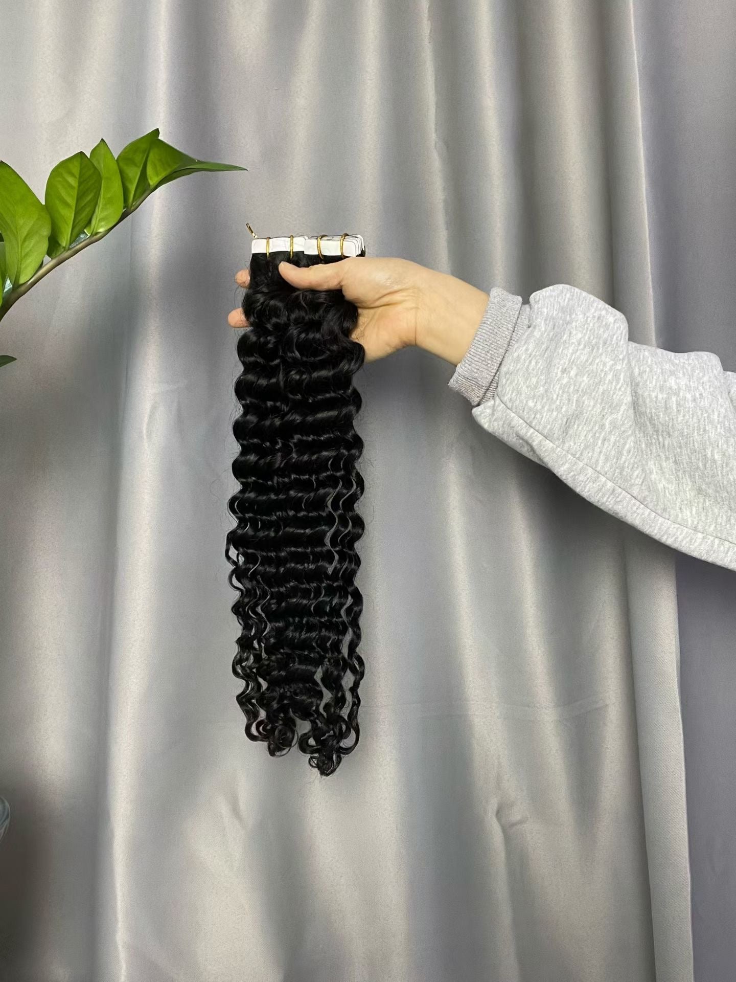 Tape In Hair for Black Women Straight Wavy and Curly Ready Stock