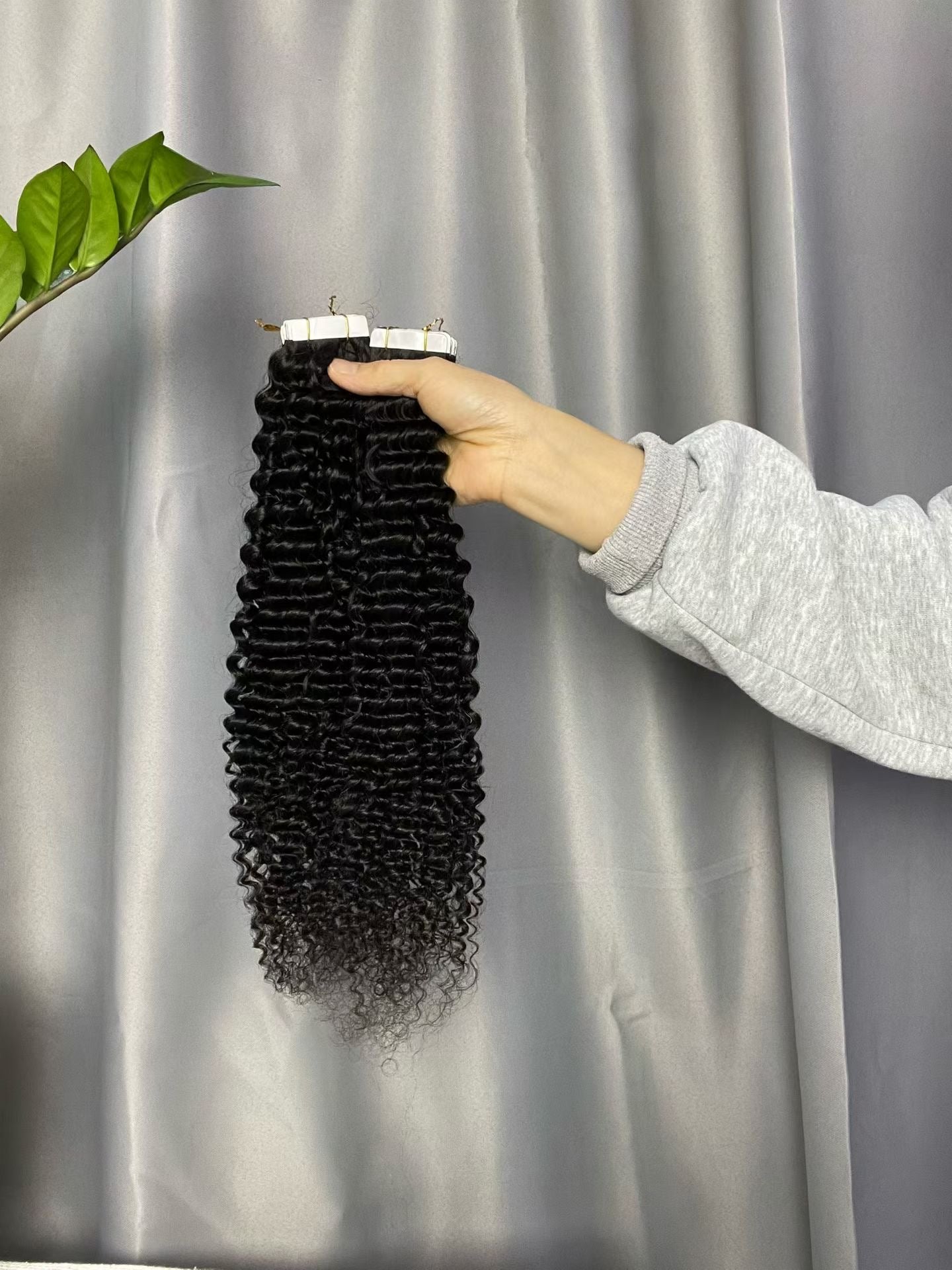 Tape In Hair for Black Women Straight Wavy and Curly Ready Stock