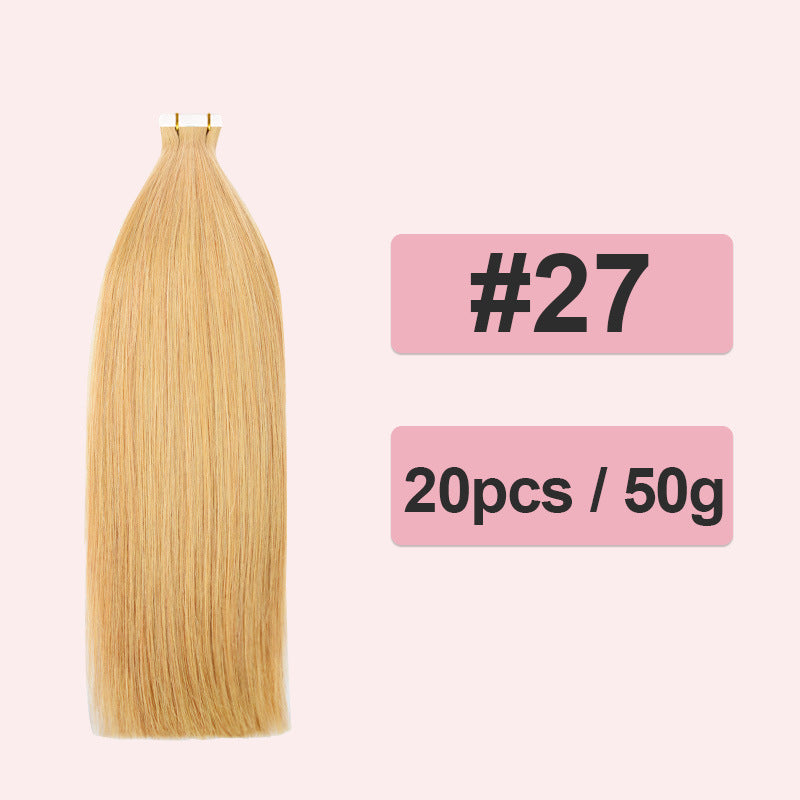 European Remy Hair Tape in Hair Extensions Pu Hair Extension
