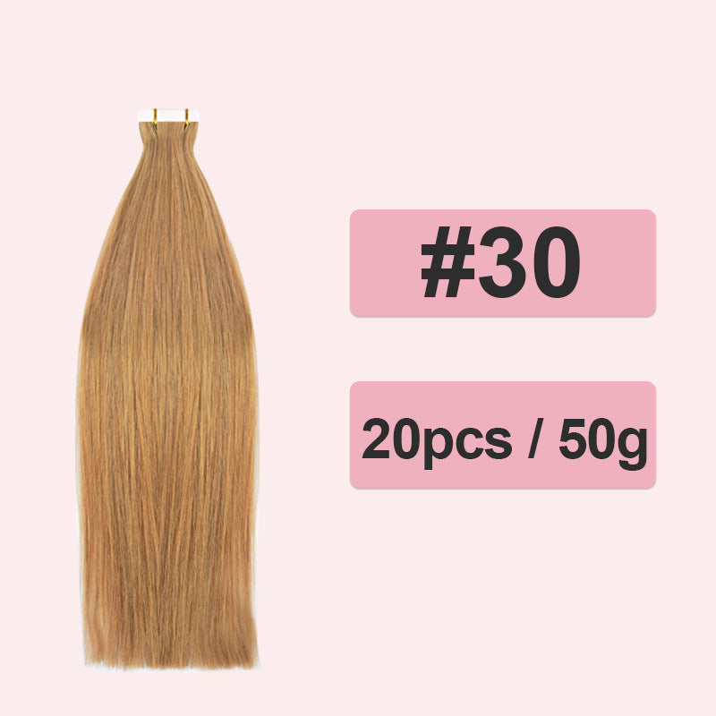 European Remy Hair Tape in Hair Extensions Pu Hair Extension