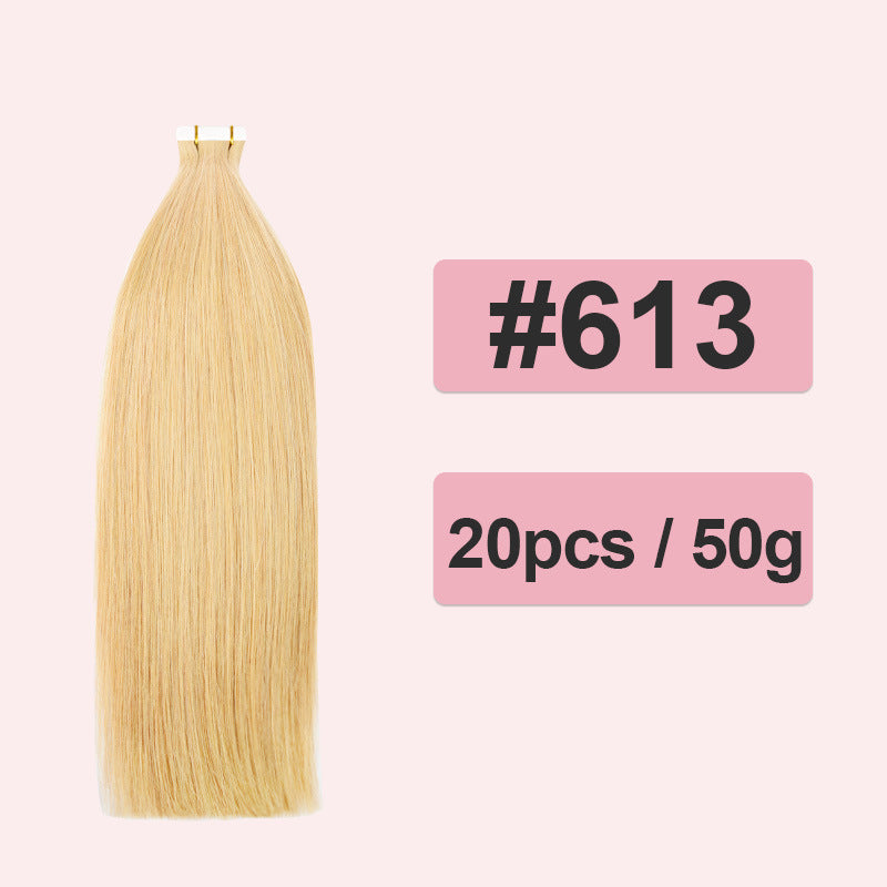 European Remy Hair Tape in Hair Extensions Pu Hair Extension