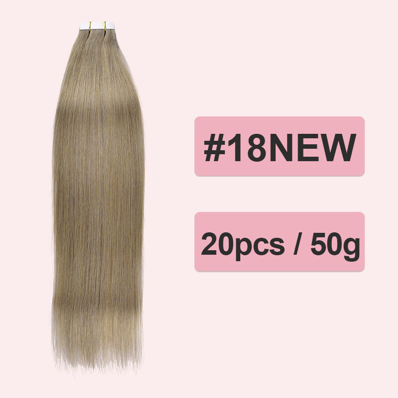 European Remy Hair Tape in Hair Extensions Pu Hair Extension
