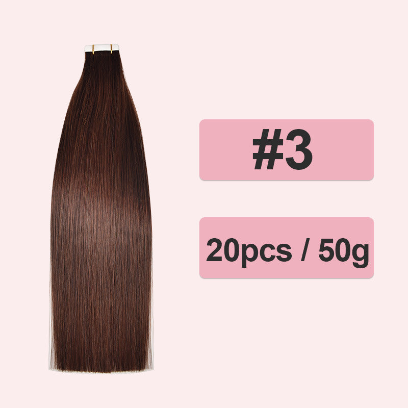 European Remy Hair Tape in Hair Extensions Pu Hair Extension