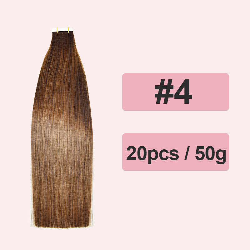 European Remy Hair Tape in Hair Extensions Pu Hair Extension