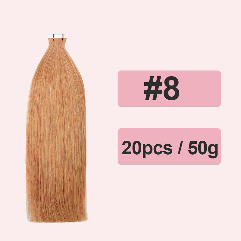European Remy Hair Tape in Hair Extensions Pu Hair Extension