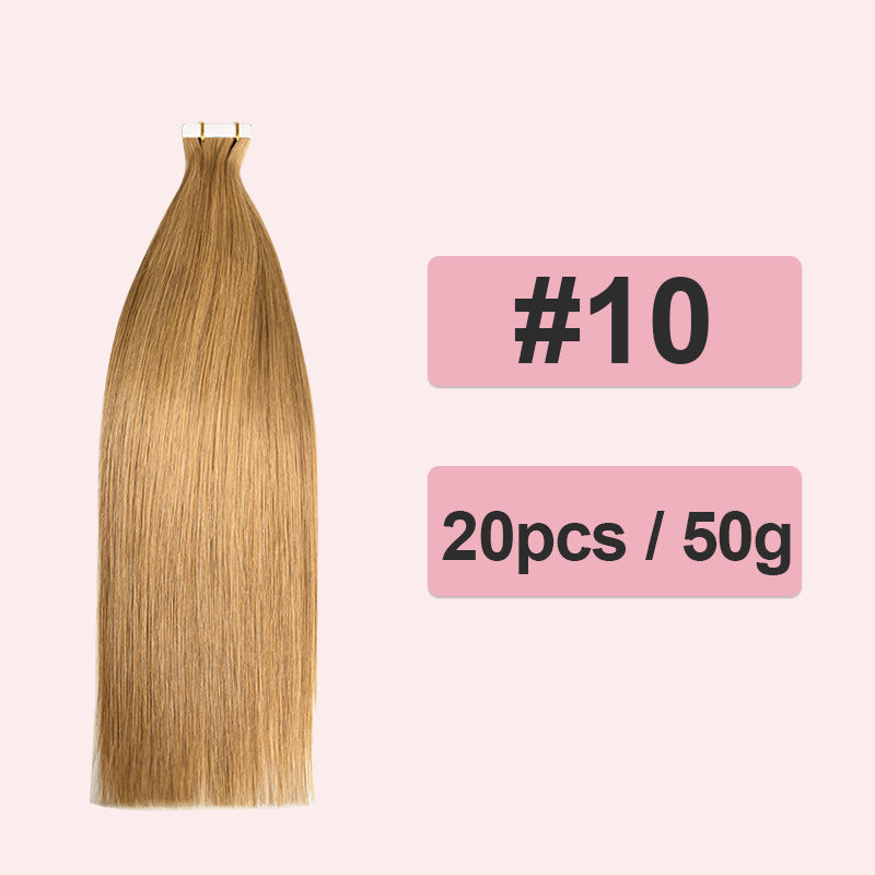 European Remy Hair Tape in Hair Extensions Pu Hair Extension