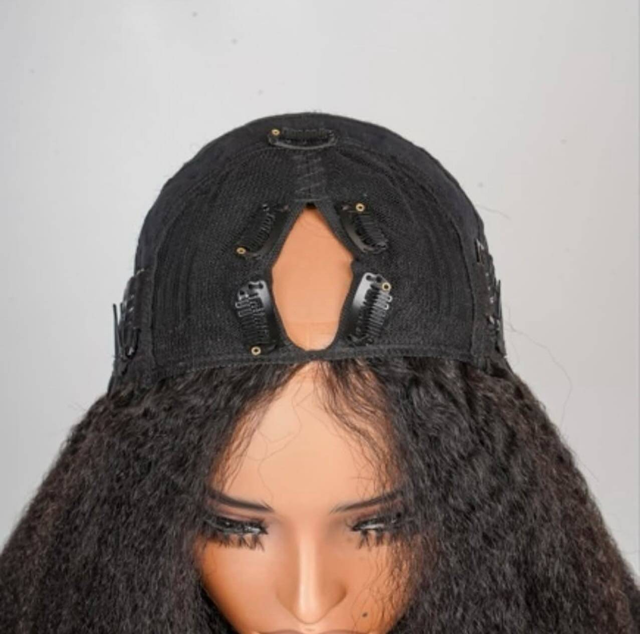 Luxury Vietnamese Raw Hair V Part Wig 200% Density