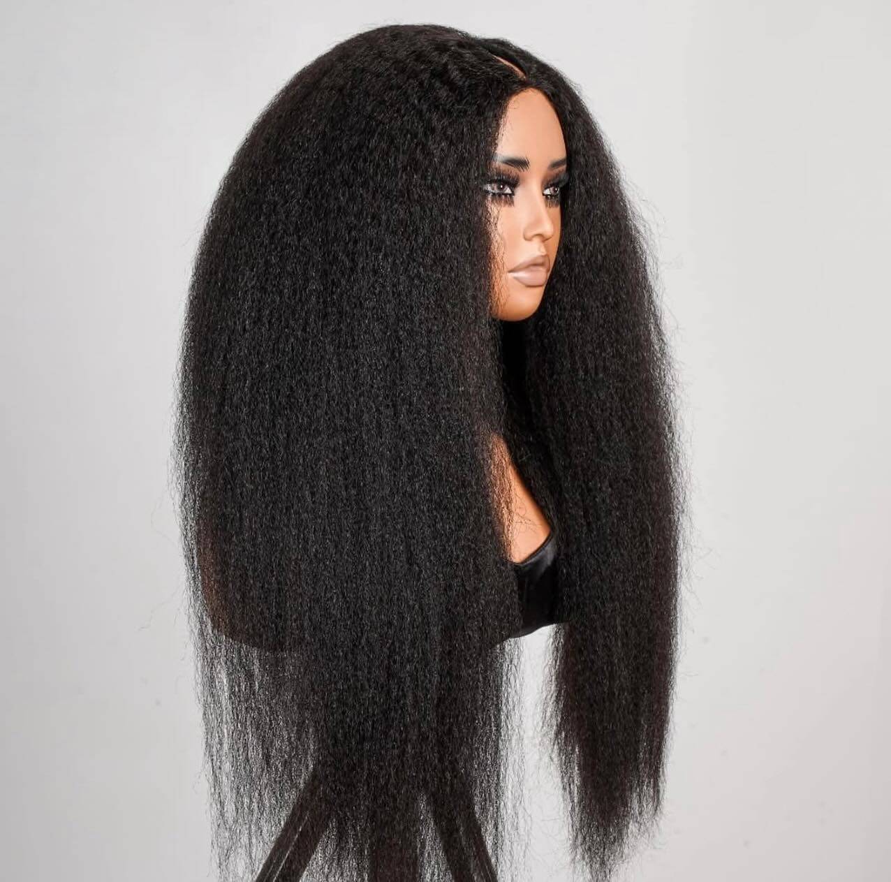 Luxury Vietnamese Raw Hair V Part Wig 200% Density