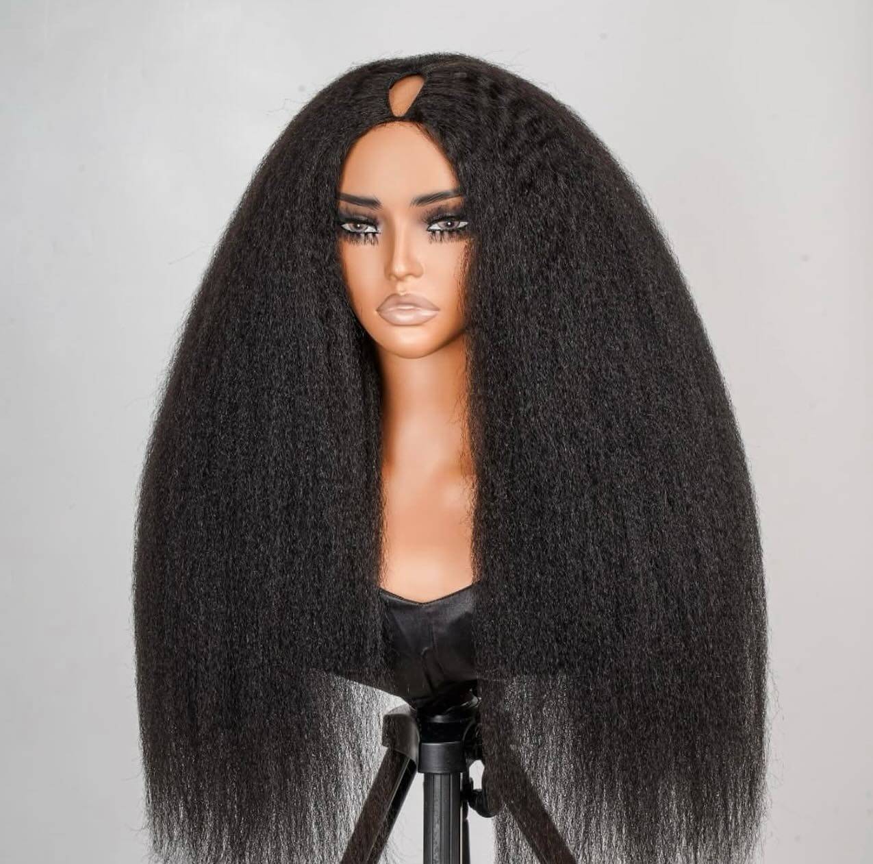 Luxury Vietnamese Raw Hair V Part Wig 200% Density