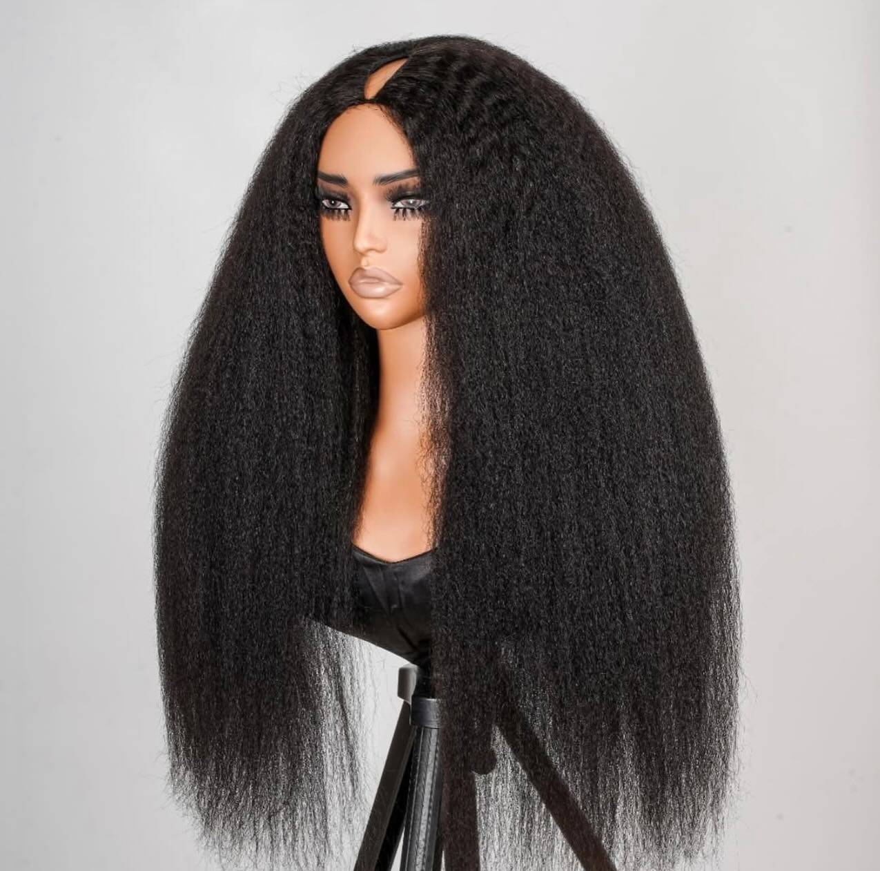 Luxury Vietnamese Raw Hair V Part Wig 200% Density
