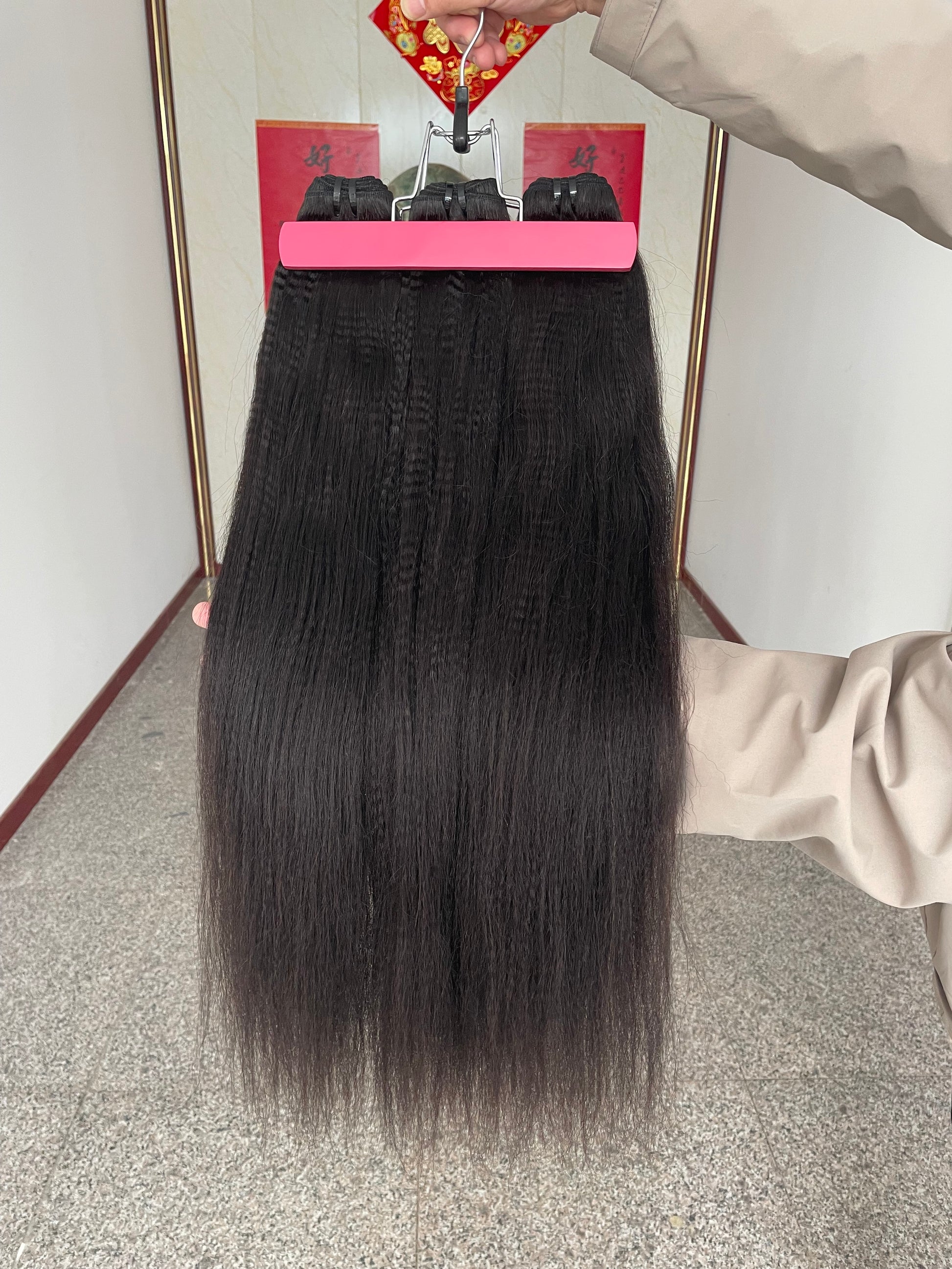 Grade 11A Virgin Hair 100% Human Hair Yaki hair